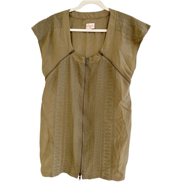ANTHROPOLOGIE Plenty by Tracy Reese Silk Textured Dress - Picture 2 of 8